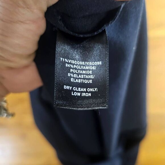 Lafayette 148 New York Marisa Bell Sleeve Ponte Knit Dress Large - Picture 7 of 7